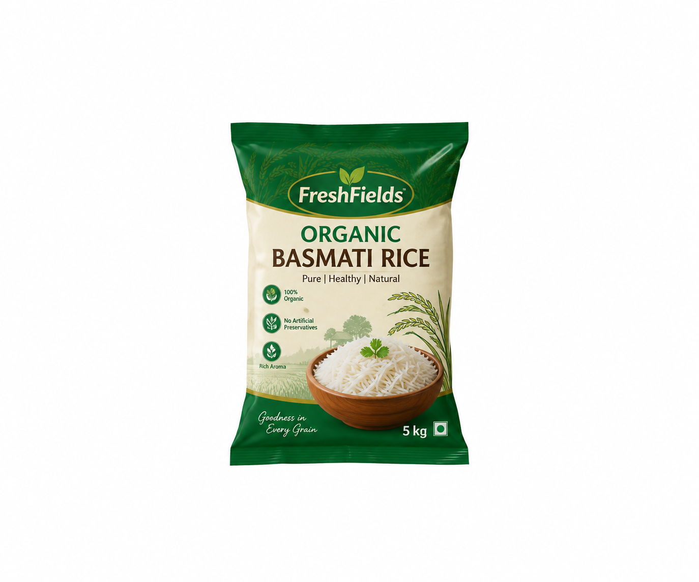 Organic Basmati Rice 5kg